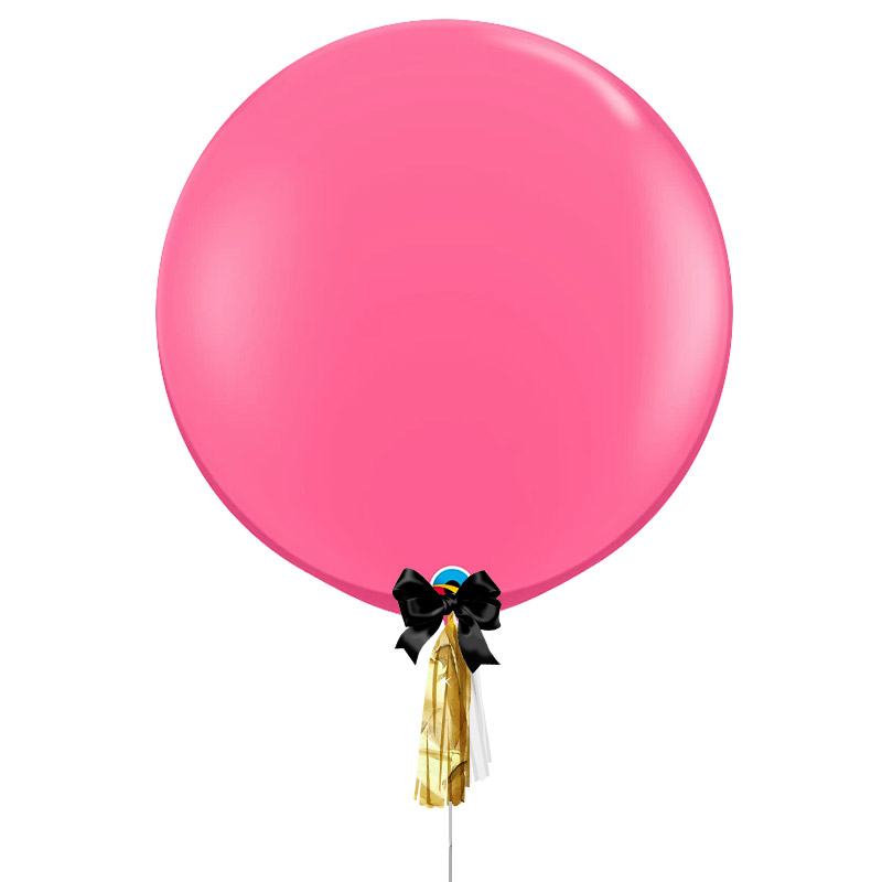36 inch Jumbo Plain Balloon - Rose