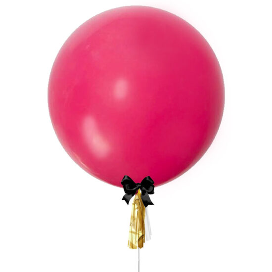 36 inch Jumbo Plain Balloon - wild berry