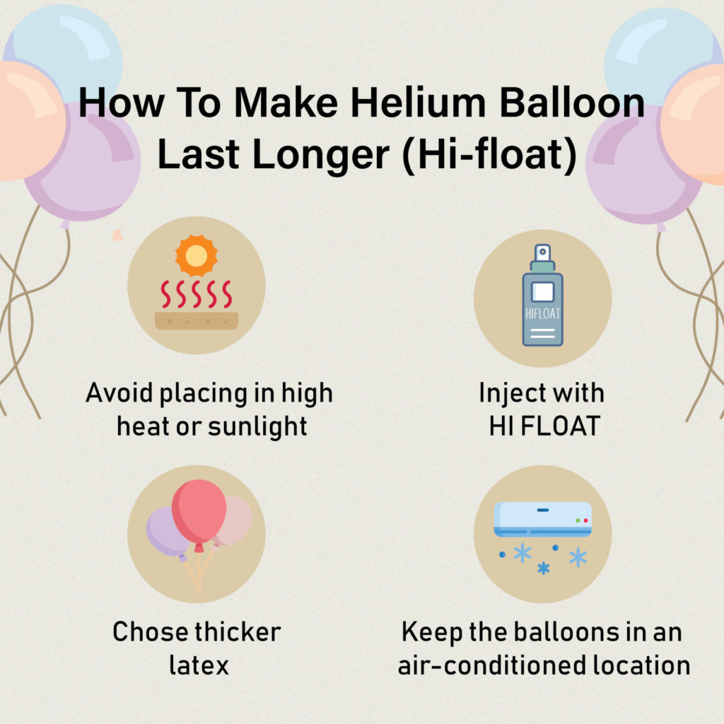 How To Make Helium Balloon Last Longer