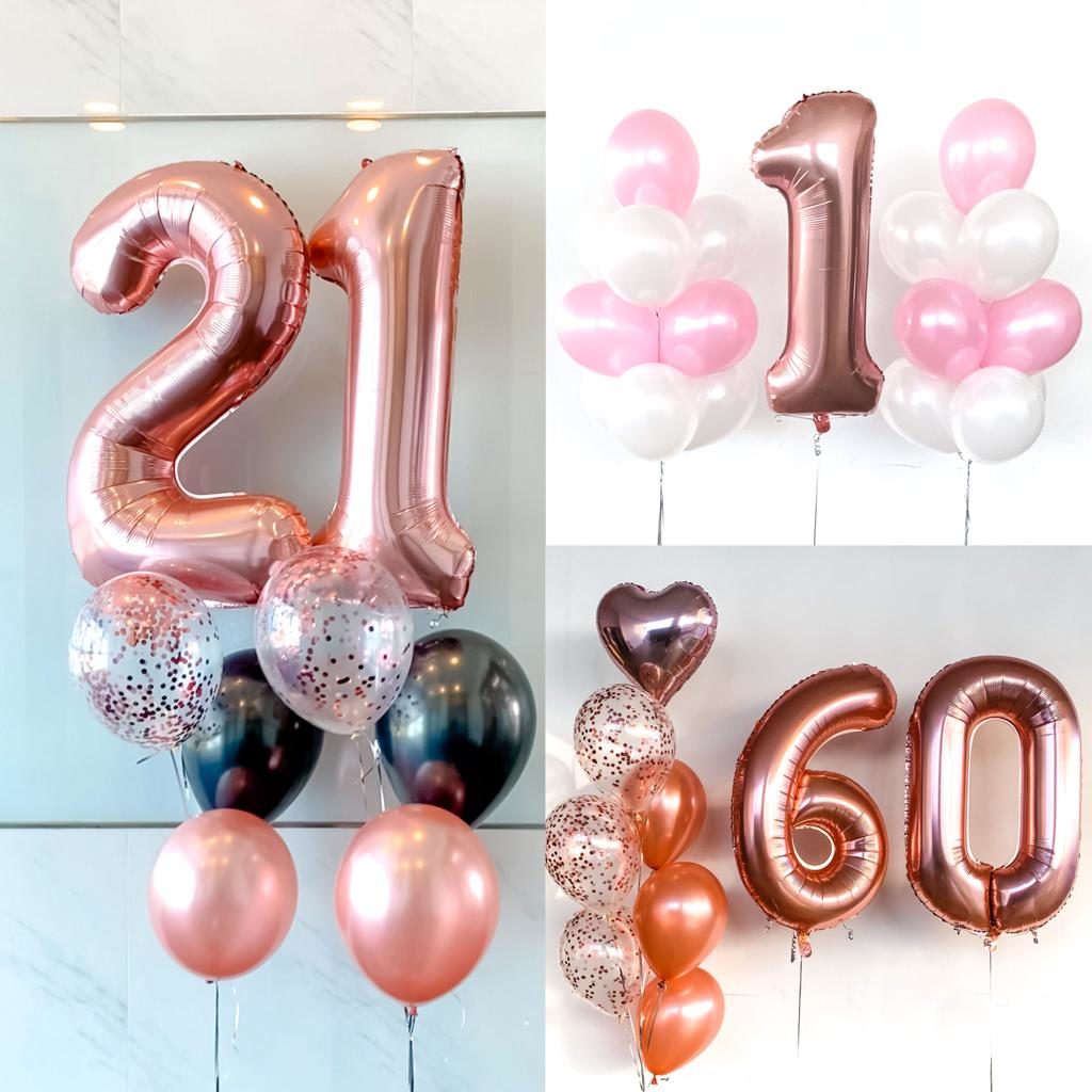 Where To Buy Number Helium Balloons