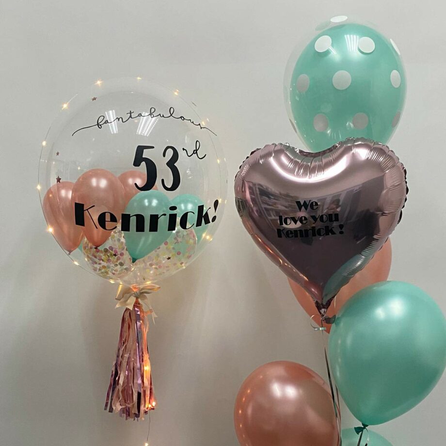 24inch customised helium balloons bubble balloon - Age with birthday personalized balloons stuffed24inch customised helium balloons bubble balloon - Age with birthday personalized balloons stuffed