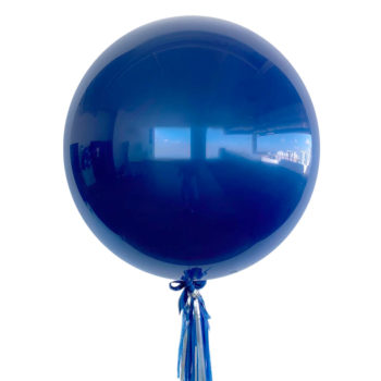 36 inch Jumbo Plain Balloon Special Color - Denim Blue