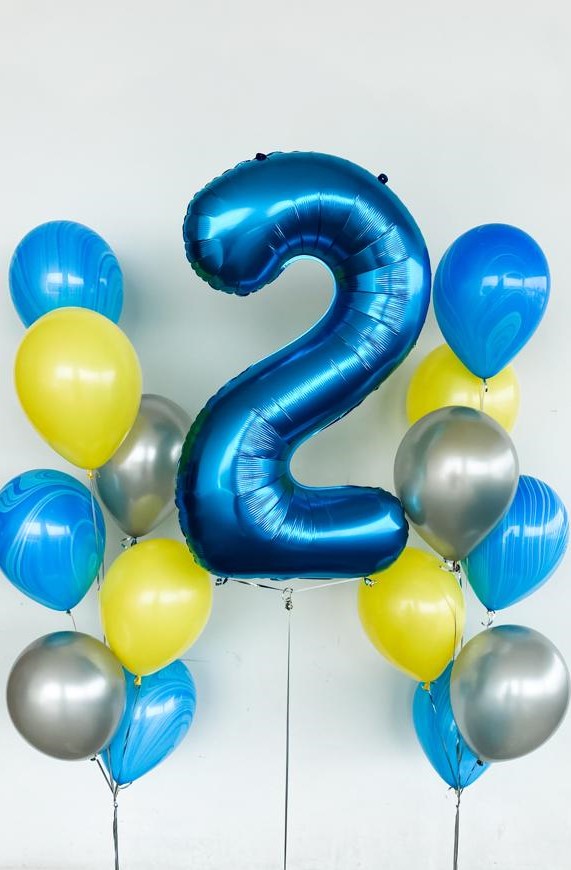 Number Helium Balloons