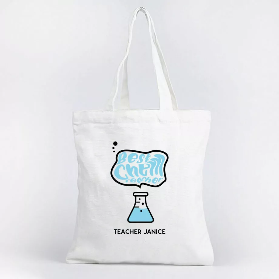 Teacher’s Day Tote Bag – Chemistry Design