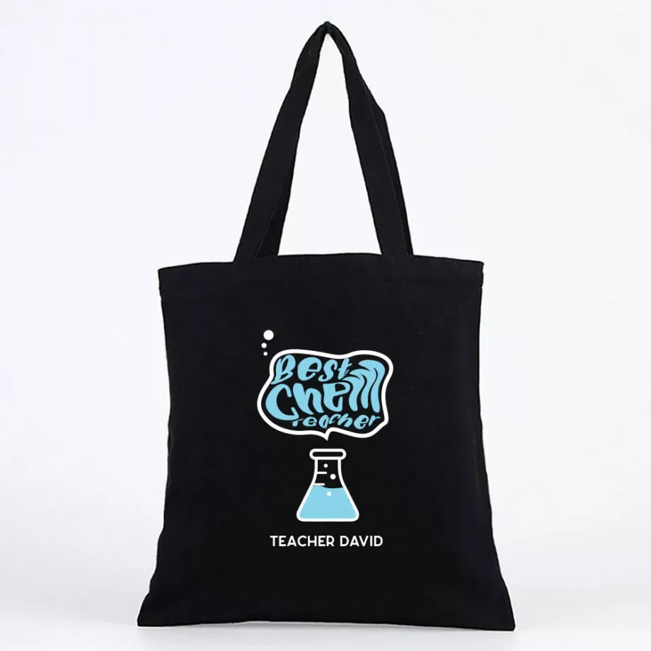 Teacher’s Day Tote Bag – Chemistry Design