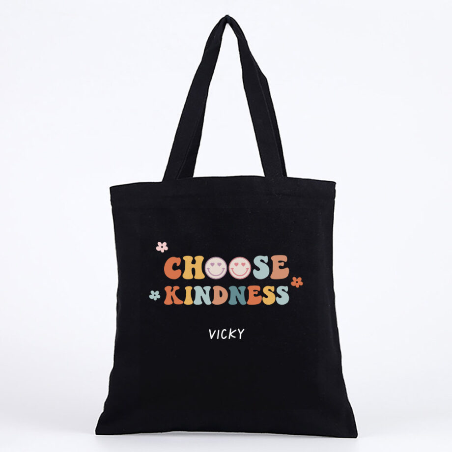 Teacher's Day Tote Bag - Choose Kindness Design