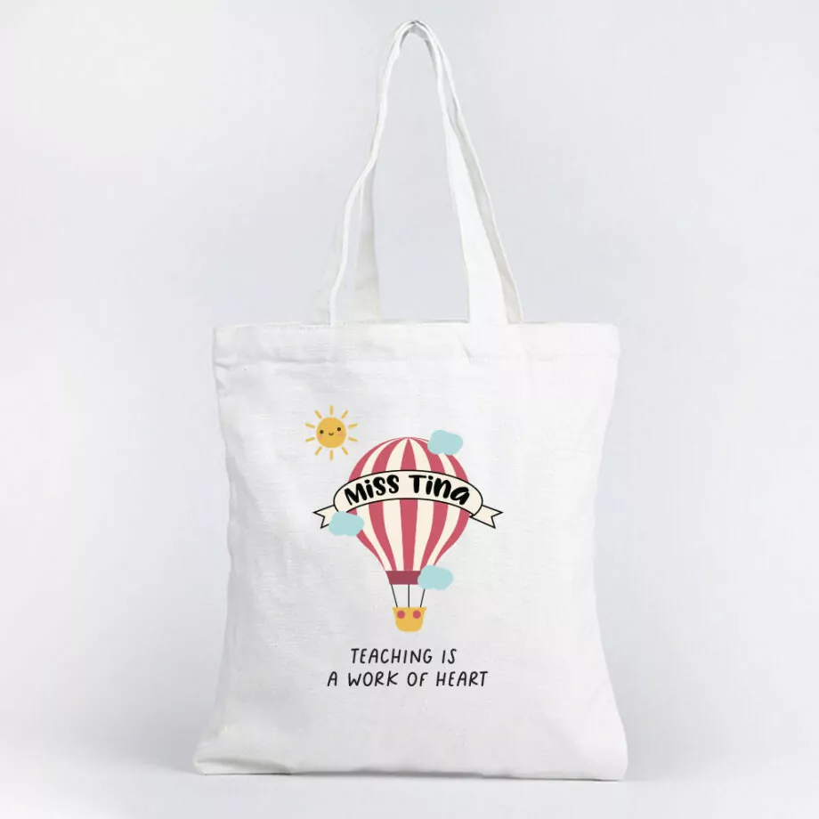 Teacher's Day Tote Bag - Personalised Teacher's Day Gifts Singapore