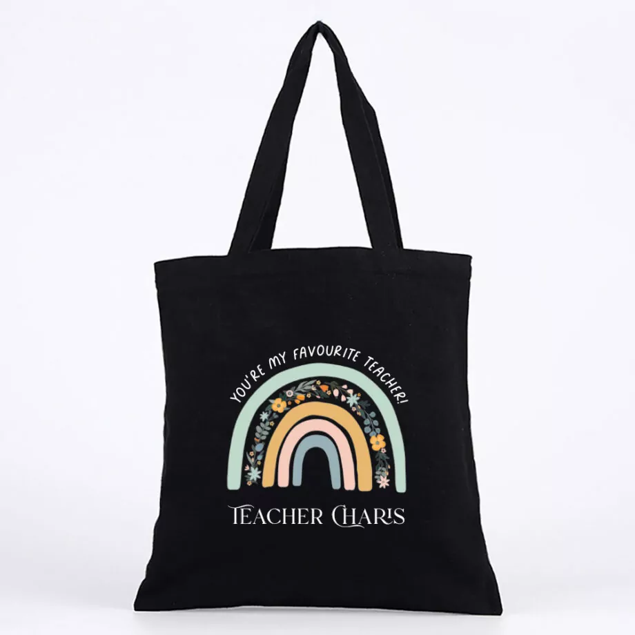 Teacher's Day Tote Bag - Thank you for believing in me Design