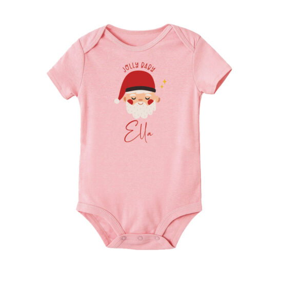 Christmas Collection Baby Bodysuit / Onesie / Tshirt - Santa Claus Design