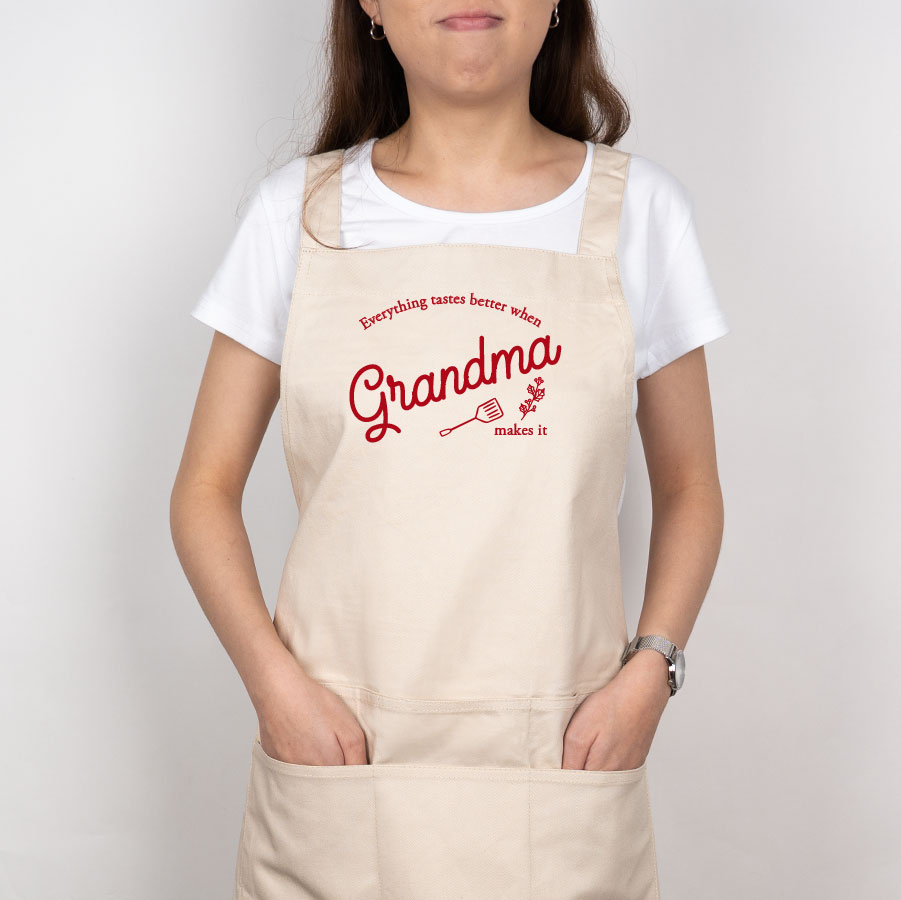 Christmas Collection Personalized Apron - Everything Tastes Better When