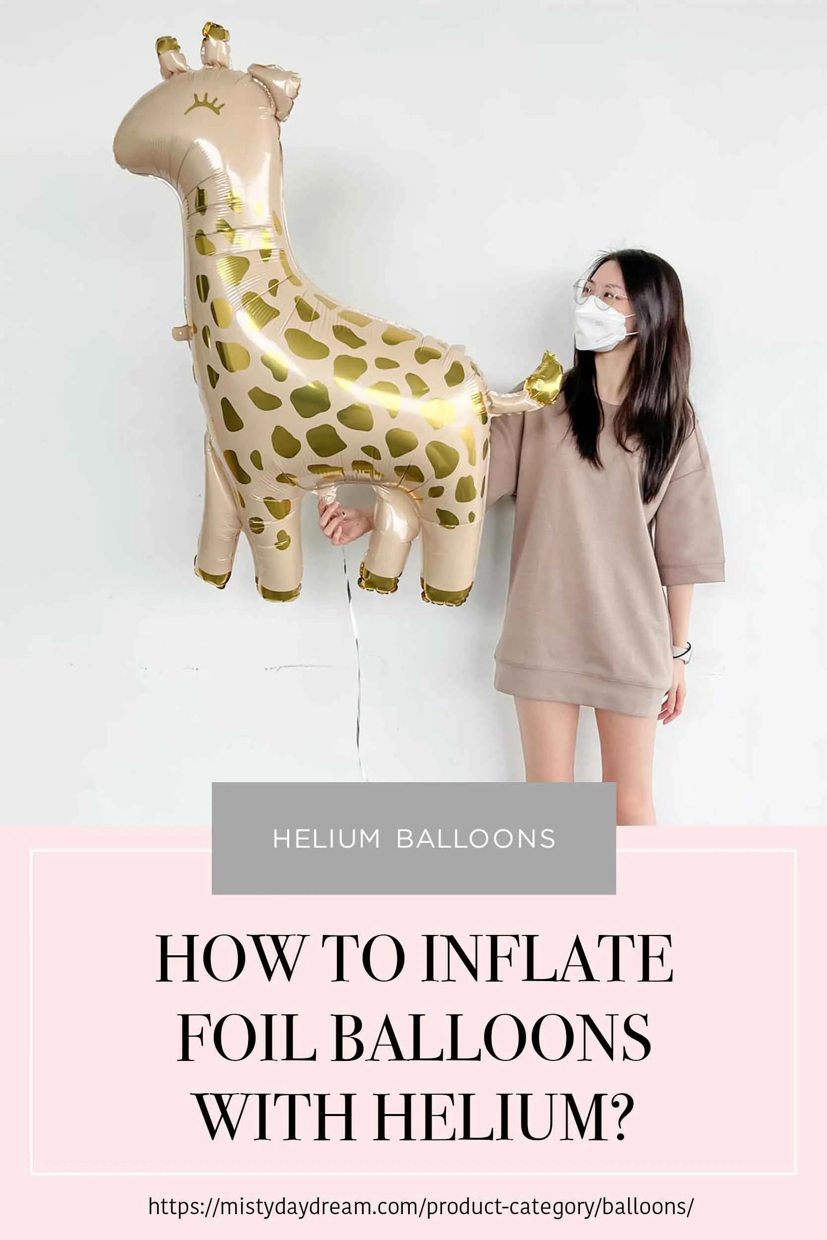 Product Omgaan met President How to inflate Foil Balloons with Helium? - Misty Daydream
