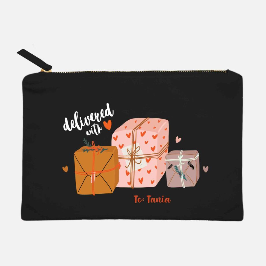 Christmas Collection Makeup Bag - Delivered With Love