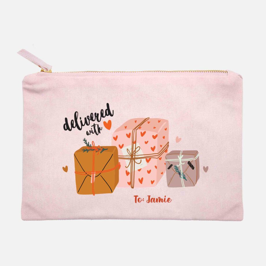 Christmas Collection Makeup Bag - Delivered With Love