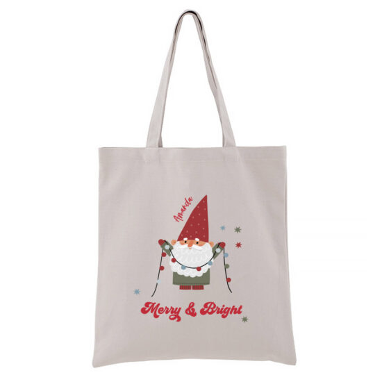 Happy Shining Gnome Tote Bag
