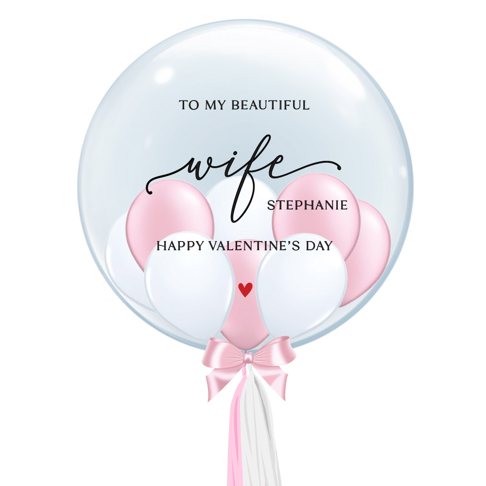 Valentine’s Day Collection - Happy Valentine’s Day to My Wife Minimalist Design