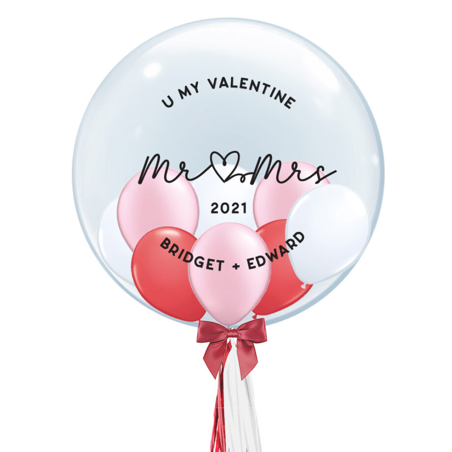 Valentine’s Day Collection - Our Vday as Mr & Mrs Minimalist Design