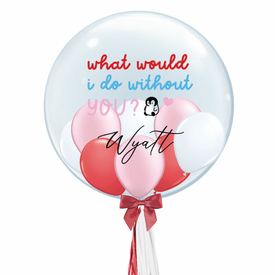 Valentine’s Day Collection - What Do I Do Without You? Penguin Design