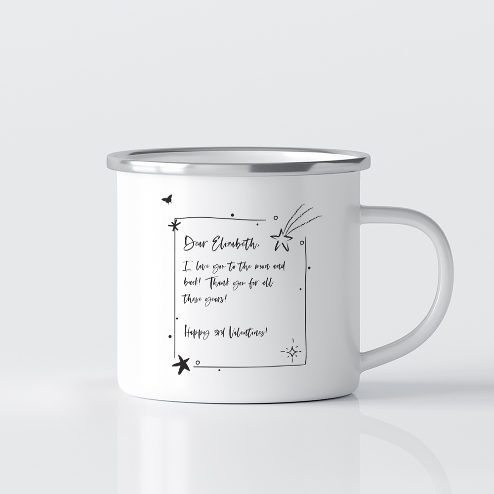 Valentine's Day Printed Mug - Letter to You