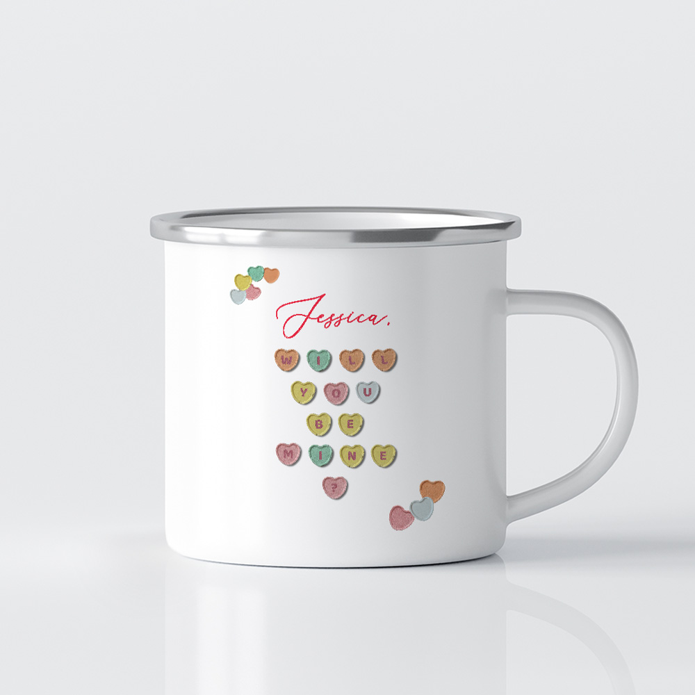 Valentine's Day Printed Mug - As Sweet As Candy