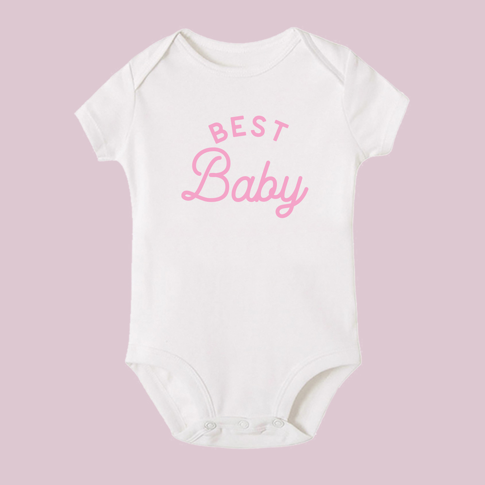 best title design mama and mini valentines tee - white baby bodysuit