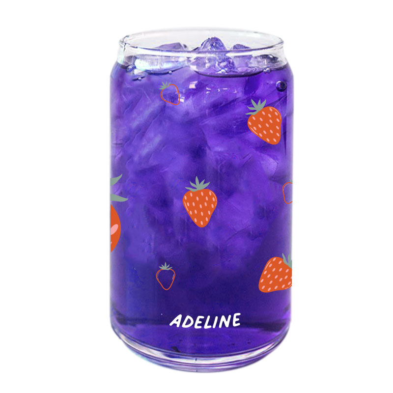 You’re Berry Cute Graphics Coffee Can Glass Cold Beverage Glass