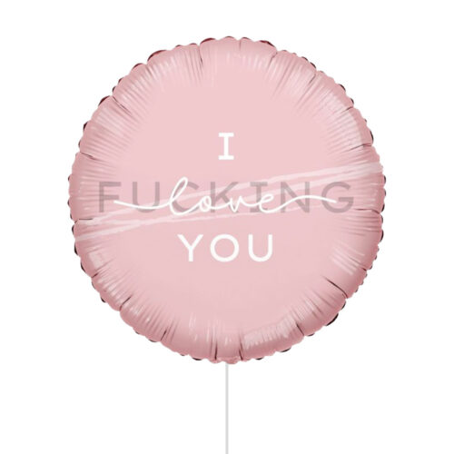 Lovely You 18" Round Foil Balloon