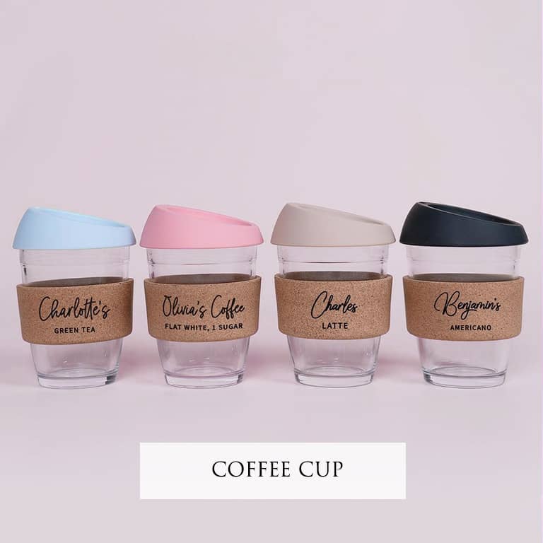 Custom Name Coffee Cups