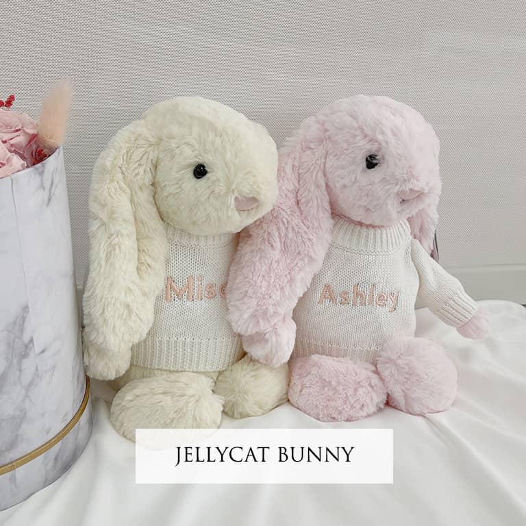 Custom Name Jellycat Bunny