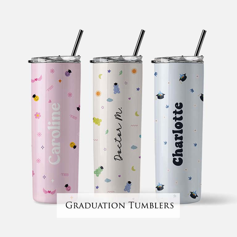 Graduation Printed Tumblers