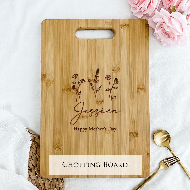 Mother\'s day chopping board gift