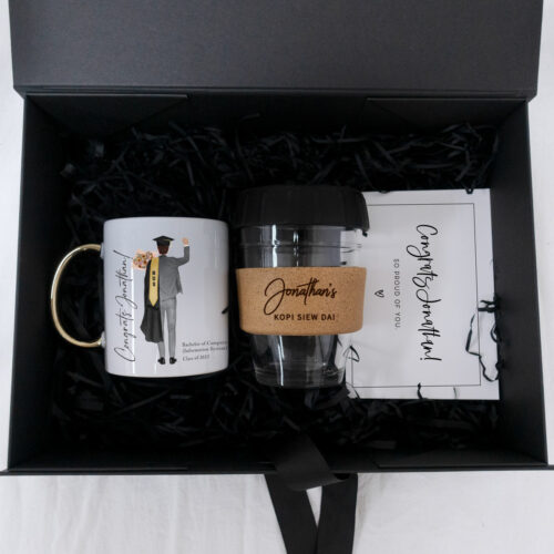 Caffeine Addiction Gift Box Set Graudation Custom Gift Box Set