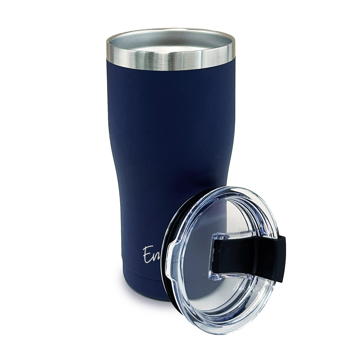 Insulated Stainless Steel Travel Tumbler - Midnight Blue