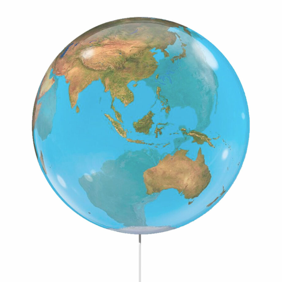 World Globe Bubble Balloon