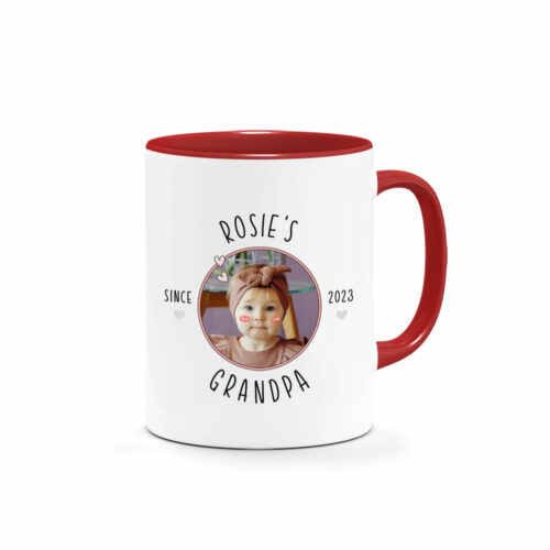 '[Custom Name Custom Title & Custom Year] Printed Mug – Custom Title Since Design