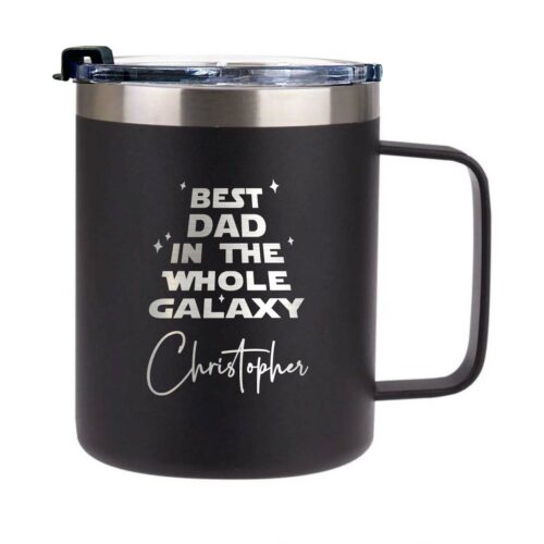 Best Dad in the Whole Galaxy Father's Day Stainless Steel Mug