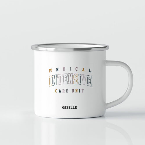 [Custom Name] Nurse Day Printed Mug – MICU Typography Design