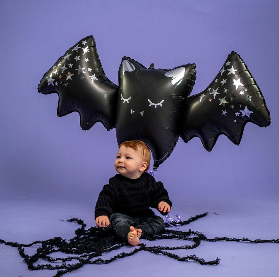 Sparkling Bat Foil Balloon Halloween