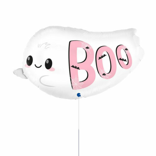Chubby Boo Ghost Halloween Foil Balloon