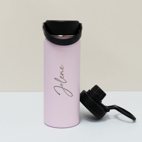 Powder Coat Stainless steel Insulated Bottle - Pink