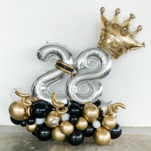 Creative Balloons Sculpture – Birthday Number Foil Giant Numbers