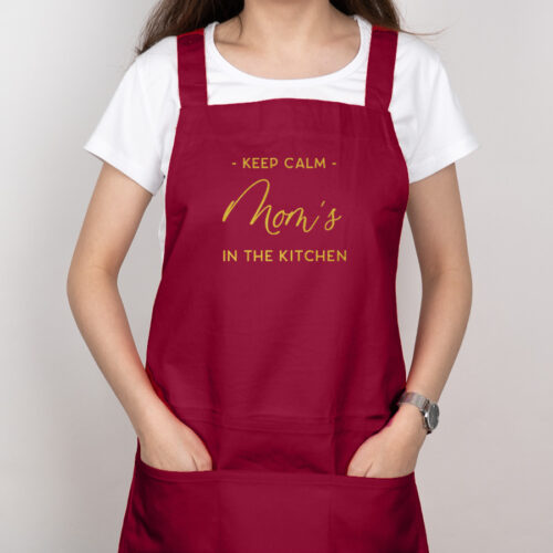 Mother’s Day Personalised Apron Calligraphy Font Design Customisation Name