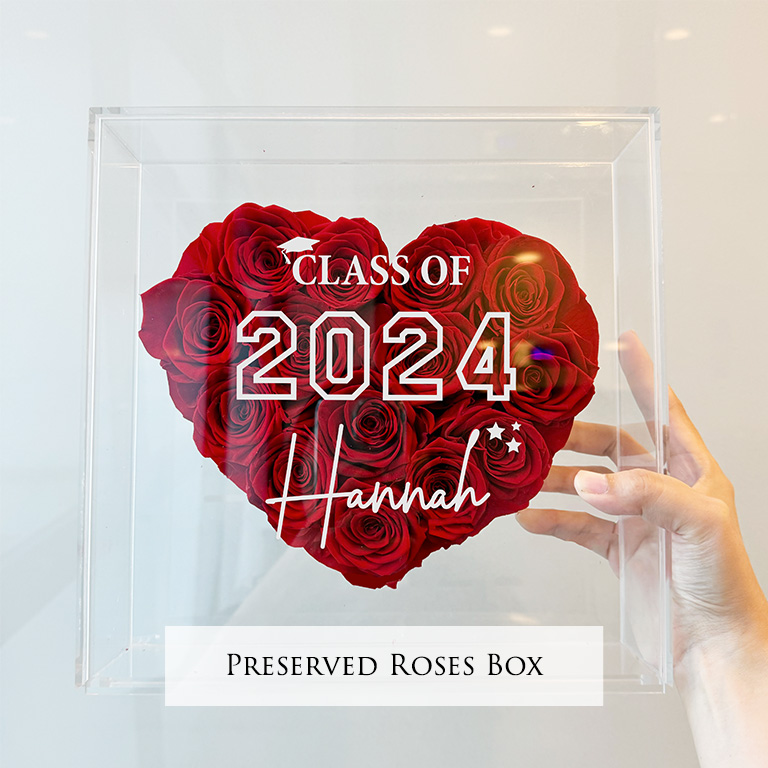 Graduation Gift Preserved Roses