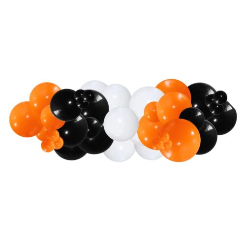 Halloween Organic Balloons Garland - Classic Halloween