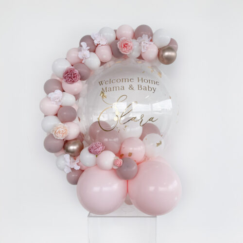 Personalised Balloons Hug Baby Welcome Gift
