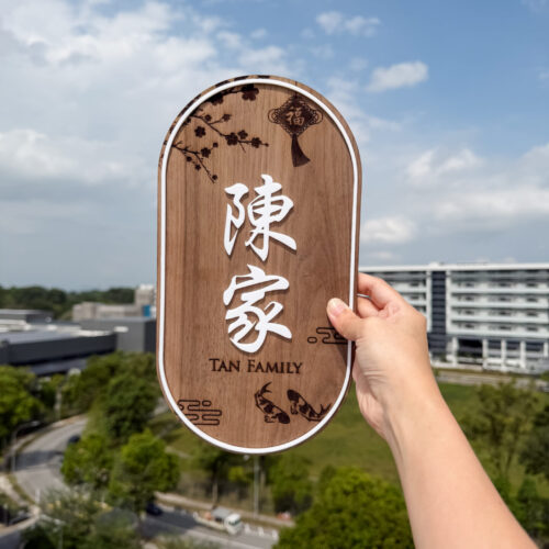 Surname Plaque
