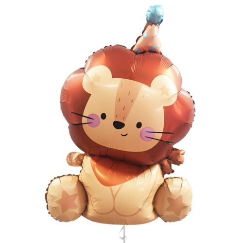 Safari Theme Lion Foil Balloon