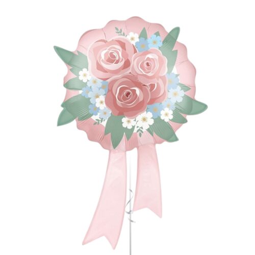 Wedding Flower Foil Balloon