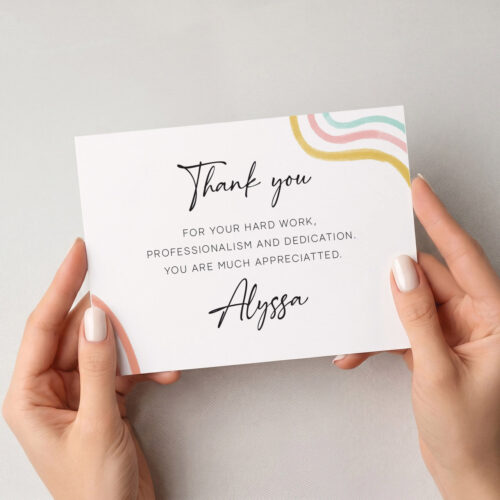 Work anniversary card, Workniversary card, Corporate Appreciation Card, Staff Appreciation Card, Employee Appreciation Card, Employee Business Appreciation Card, Thank you card