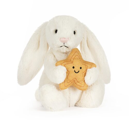 Jellycat Cream Cream Bunny with Star