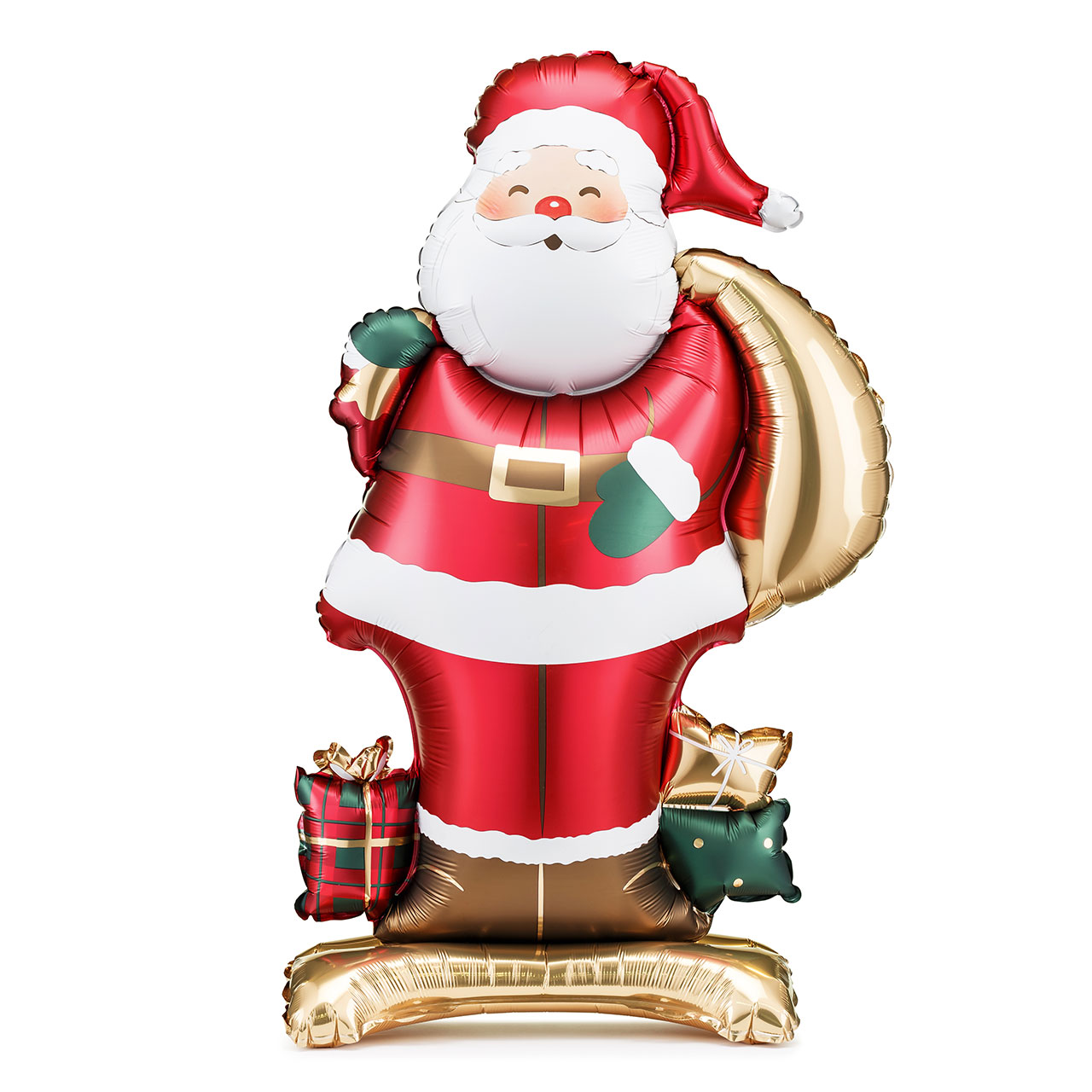 Standing Santa Claus Foil Balloon – 33 Inches